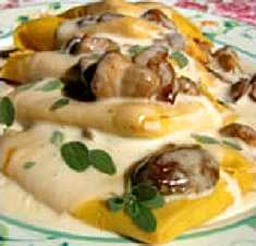 Lasagnette di grano saraceno e funghi porcini