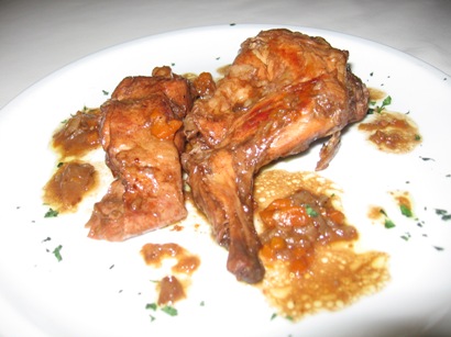 Coniglio al cioccolato