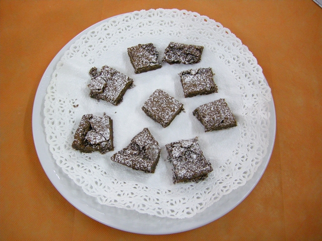 Quadrotti al fondente