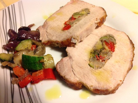 Arista alle verdure