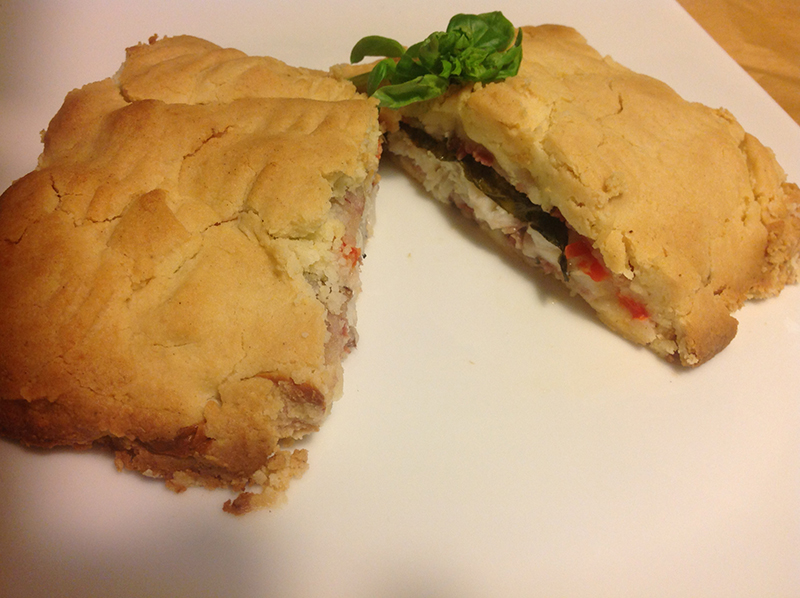 Filetti di branzino in scrigno di pasta brisée