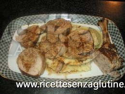 Ricetta Agnello aromatizzato senza glutine