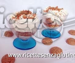 Ricetta Crema di yogurt con amaretti senza glutine