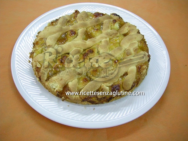 Ricetta Crostata di Pesche senza glutine