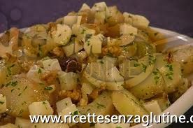 Ricetta Insalata con pecorino e sorpresa senza glutine