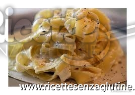 Ricetta Pappardelle tonno ricotta senza glutine