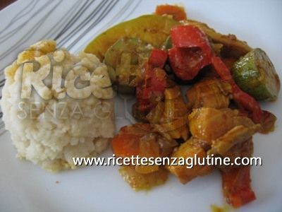 Ricetta Pollo al Curry senza glutine