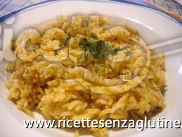 Ricetta Risotto Indiano senza glutine