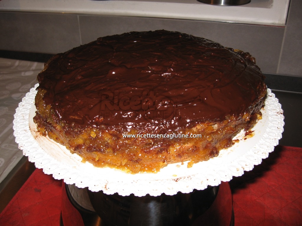 Ricetta Torta Sacher senza glutine saracena senza glutine