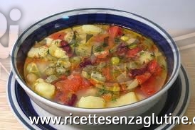 Ricetta Zuppa di verdure senza glutine